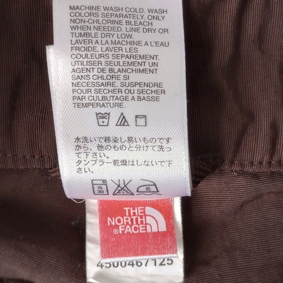 The North Face Straight Leg Convertible Zip Off Pants Women's Size 12 - Picture 12 of 15
